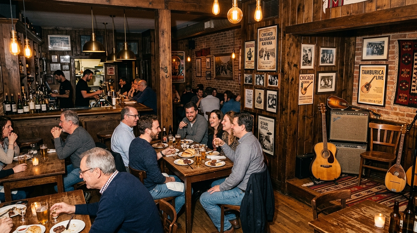 Kafana, dom i centar: Mesta okupljanja srpske emigracije