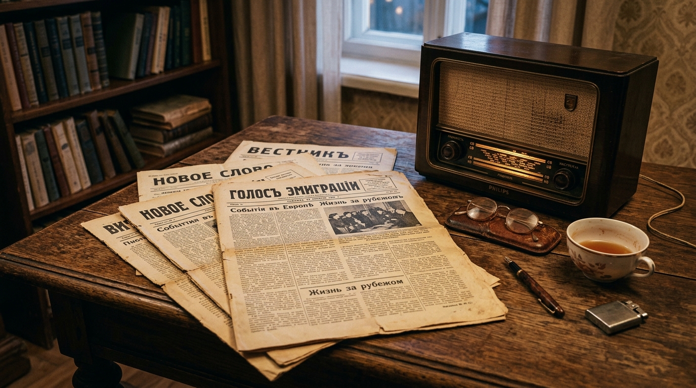 Srpska štampa u svetu: Listovi, bilteni i radio-emisije